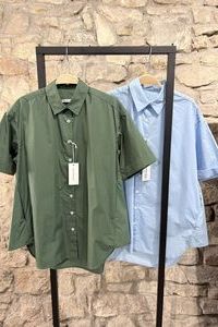 THE WHITE SHIRT Hemdbluse 1/2 BW bleu, grün